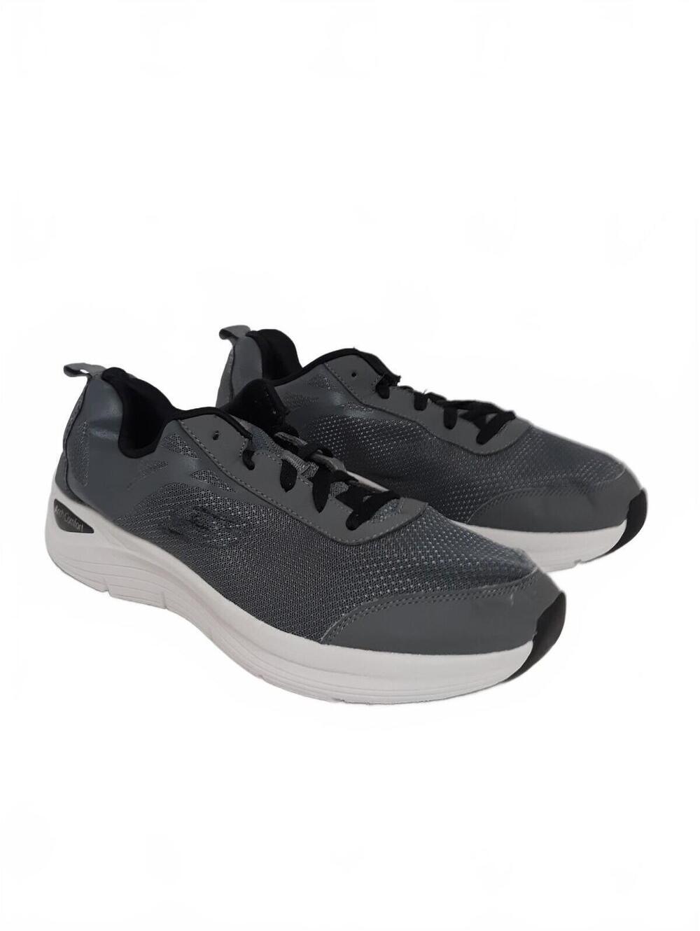 Skechers Men Arch Comfort 16909 CCBK Charcoal Size 12 M